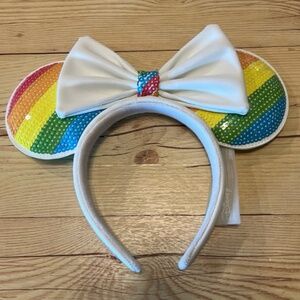 Loungefly Disneyland Pride Minnie ears